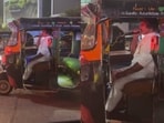 A Mumbai auto-rickshaw driver transformed his vehicle into a mobile karaoke stage. A Mumbai auto-rickshaw driver transformed his vehicle into a mobile karaoke stage.