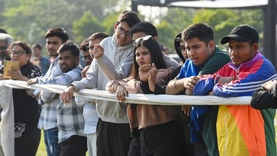It was a gala time for those who turned up to see the dog show as different breeds participated in the competitions. (Photo: Sunil Ghosh/HT) It was a gala time for those who turned up to see the dog show as different breeds participated in the competitions. (Photo: Sunil Ghosh/HT)