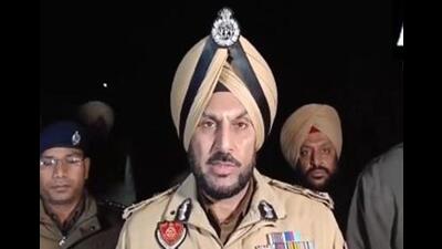 Amritsar police commissioner Gurpreet Singh Bhullar said the module was being operated by terrorist Happy Passia and others from abroad. (ANI Photo)