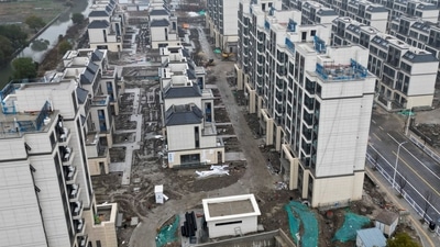 Country Garden Holdings Co.’s sales slump dragged on in January, as new residential transactions countrywide resumed falling on weak sentiment.  (Representational photo) (Reuters)