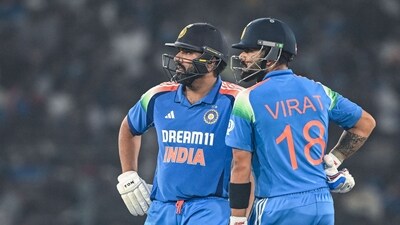 Sri Lanka spin great Muttiah Muralitharan has said that India will need both these batters to fire if they are to win the 2025 Champions Trophy. (AFP) Sri Lanka spin great Muttiah Muralitharan has said that India will need both these batters to fire if they are to win the 2025 Champions Trophy. (AFP)