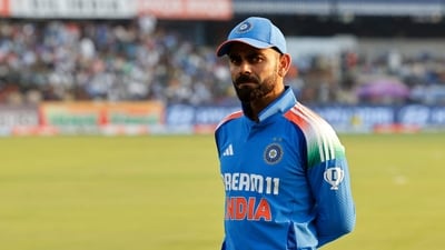 Virat Kohli during the 2nd ODI (Reuters)