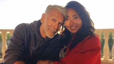 Milind Soman and Ankita Konwar Milind Soman and Ankita Konwar