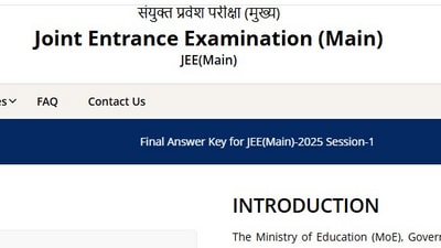 JEE Mains 2025 final answer key has been released at jeemain.nta.nic.in. Candidates can download via the direct link here. JEE Mains 2025 final answer key has been released at jeemain.nta.nic.in. Candidates can download via the direct link here.