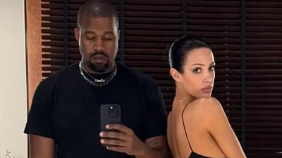 Kanye West shares picture with his wife Bianca Censori. Kanye West shares picture with his wife Bianca Censori.