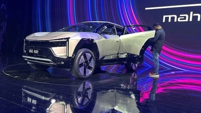 The BE 6 pack two is priced at  ₹21.90 lakh and comes with a 59 kWh battery pack (REUTERS)