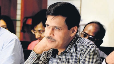 Navi Mumbai, India - August 11, 2018: CIDCO MD Lokesh Chandra press conference at CBD in Navi Mumbai, India, on Saturday, August 11, 2018. (Photo by Bachchan Kumar/ Hindustan Times) (Hindustan Times) Navi Mumbai, India - August 11, 2018: CIDCO MD Lokesh Chandra press conference at CBD in Navi Mumbai, India, on Saturday, August 11, 2018. (Photo by Bachchan Kumar/ Hindustan Times) (Hindustan Times)