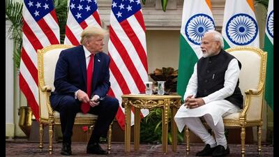 PM Modi is set to meet President Trump on February 13. (REUTERS) PM Modi is set to meet President Trump on February 13. (REUTERS)