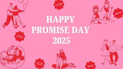 Valentine's Week has begun. The celebrations kickstart on February 7 with Rose Day and end with Valentine's Day on February 14. Now, the couples are gearing up for Promise Day. (Image by Canva) Valentine's Week has begun. The celebrations kickstart on February 7 with Rose Day and end with Valentine's Day on February 14. Now, the couples are gearing up for Promise Day. (Image by Canva)