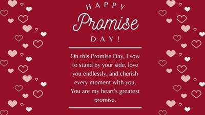 On Promise Day, couples make vow to be there for each other, reaffirming their commitment, and promising to stand by each other through thick and thin. (Image by Canva) On Promise Day, couples make vow to be there for each other, reaffirming their commitment, and promising to stand by each other through thick and thin. (Image by Canva)