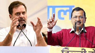 Throughout the campaigning for Delhi election, the AAP and Congress took several potshots at each other. Throughout the campaigning for Delhi election, the AAP and Congress took several potshots at each other.