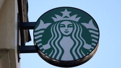To claim free coffee, Starbucks Rewards members must use a coupon in-store or through the app on February 10.
REUTERS/Hollie Adams/File Photo (REUTERS)