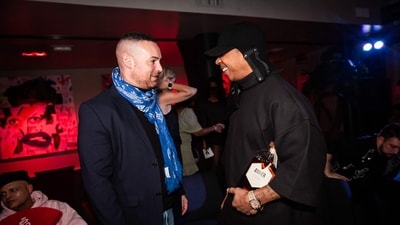 NEW YORK, NEW YORK - FEBRUARY 07: Michael DePaul and Ja Rule attend the Care Bears Loves Richerette show during February 2025 New York Fashion week on February 07, 2025 in New York City.   Naomi Rahim/Getty Images/AFP (Photo by Naomi Rahim / GETTY IMAGES NORTH AMERICA / Getty Images via AFP) (Getty Images via AFP)