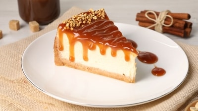 Caramel cheesecake is rich and creamy. Some of the varieties can be made without oven as well. (Shuttertstock) Caramel cheesecake is rich and creamy. Some of the varieties can be made without oven as well. (Shuttertstock)