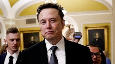 Musk's DOGE terminated 62 contracts at HHS, the agency said on social media on Friday. (Reuters)