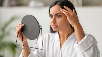 As you enter your 30s, the first signs of ageing like fine lines and dullness, show up. (Shutterstock) As you enter your 30s, the first signs of ageing like fine lines and dullness, show up. (Shutterstock)