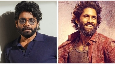 Nagarjuna praised Naga Chaitanya after the release of Thandel.