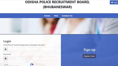 Last date to apply today for Odisha Police SI recruitment (Official website screenshot) Last date to apply today for Odisha Police SI recruitment (Official website screenshot)