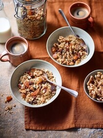 Air Fried Walnut Granola for a healthy you Air Fried Walnut Granola for a healthy you