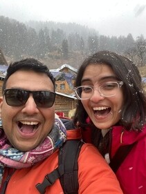 Rucha Gotarkar and Prayag Parekh fell in love enroute to a music festival in Shillong Rucha Gotarkar and Prayag Parekh fell in love enroute to a music festival in Shillong