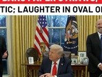 Trump Bans Paper Straws, Wants Plastic Back; Laughter In Oval Office Trump Bans Paper Straws, Wants Plastic Back; Laughter In Oval Office