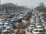 Massive traffic chokes north Bengaluru amid Aero India 2025 Massive traffic chokes north Bengaluru amid Aero India 2025