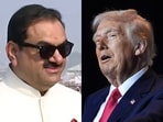 Gautam Adani, the founder of Adani Group, and US President Donald Trump Gautam Adani, the founder of Adani Group, and US President Donald Trump