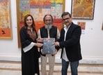 Meera Ali, Amitabh Sengupta and Manoj Arora(Manoj Verma/HT)