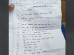A man moving to Chennai received a sweet 13-point contract from his sister A man moving to Chennai received a sweet 13-point contract from his sister
