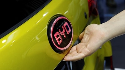 BYD shares have outperformed Tesla shares, marking a shift in market sentiment (Reuters)