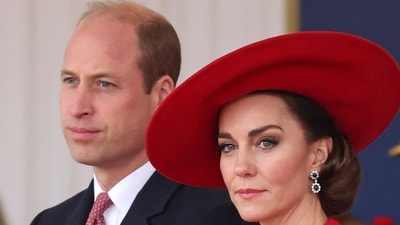 Britain's Prince William, left, and Britain's Kate, Princess of Wales, will miss the BAFTAs for the second time. (Chris Jackson/Pool Photo via AP, File) (AP) Britain's Prince William, left, and Britain's Kate, Princess of Wales, will miss the BAFTAs for the second time. (Chris Jackson/Pool Photo via AP, File) (AP)