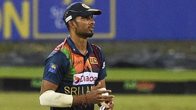 Sri Lanka's cricket former captain Dasun Shanaka. (AFP) Sri Lanka's cricket former captain Dasun Shanaka. (AFP)