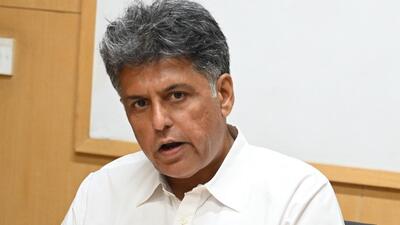 Chandigarh MP Manish Tewari had asked a question in Parliament about 24X7 water supply project in Manimajra. (HT File)