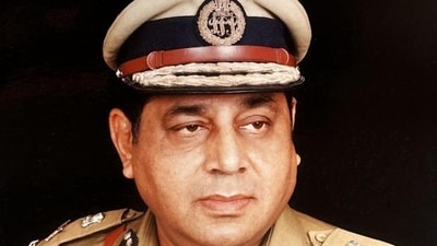 During his tenure as Delhi Police Commissioner, Sharma handled the December 2001 terrorist attack on Parliament, where five armed assailants were killed after attacking the premises, leaving eight people dead. (HT Photo) During his tenure as Delhi Police Commissioner, Sharma handled the December 2001 terrorist attack on Parliament, where five armed assailants were killed after attacking the premises, leaving eight people dead. (HT Photo)