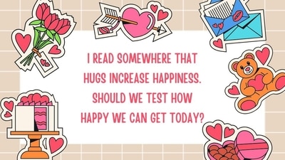 Apart from Hug Day, Valentine's Week also has Rose Day (February 7), Propose Day (February 8), Chocolate Day (February 9), Teddy Day (February 10), and Promise Day (February 11). (Image by Canva) Apart from Hug Day, Valentine's Week also has Rose Day (February 7), Propose Day (February 8), Chocolate Day (February 9), Teddy Day (February 10), and Promise Day (February 11). (Image by Canva)