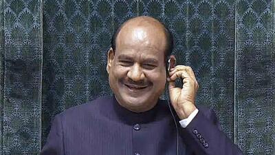 Lok Sabha Speaker Om Birla conducts proceedings of the Lower House of Parliament on Tuesday. (Sansad TV) Lok Sabha Speaker Om Birla conducts proceedings of the Lower House of Parliament on Tuesday. (Sansad TV)
