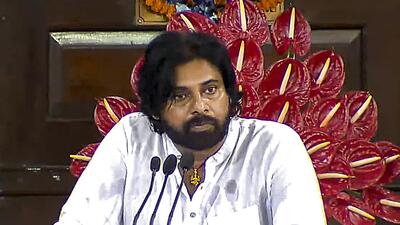 Pawan Kalyan, who has just recovered from a bout of viral fever and severe spondylosis, was initially contemplating a five-day tour across South India (PTI)