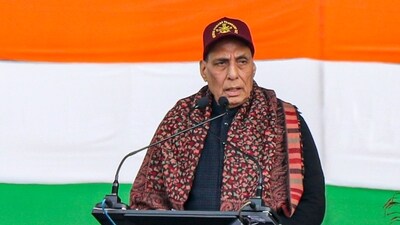Defence Minister Rajnath Singh. (PTI)