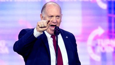 Tom Homan's remarks followed the release of an internal government memo that described a massive raid planned in Los Angeles. (AFP) Tom Homan's remarks followed the release of an internal government memo that described a massive raid planned in Los Angeles. (AFP)