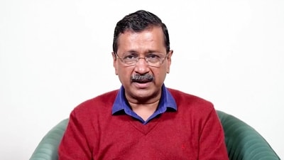 Aam Aadmi Party (AAP) national convener Arvind Kejriwal speaks on Delhi assembly election results, in New Delhi on Saturday. (ANI ) Aam Aadmi Party (AAP) national convener Arvind Kejriwal speaks on Delhi assembly election results, in New Delhi on Saturday. (ANI )