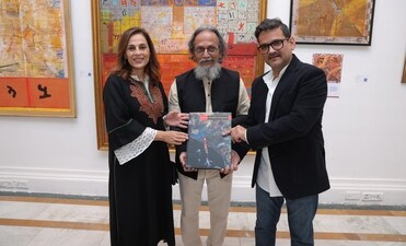 Meera Ali, Amitabh Sengupta and Manoj Arora (Manoj Verma/HT)