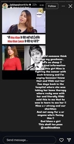 Ankita Lokhande slams Rozlyn Khan. Ankita Lokhande slams Rozlyn Khan.