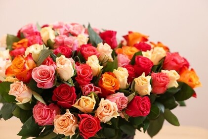 Roses come in a wide variety of colours. (Shutterstock)