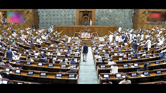 The Immigration and Foreigners Bill, 2025 is likely to be introduced by Union home minister Amit Shah in the ongoing budget session of Parliament (ANI PHOTO)