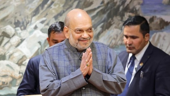 Union home minister Amit Shah said the MHA’s goal is to ensure zero cybercrime cases. (ANI)