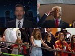 Jimmy Kimmel fact-checked Trump’s remarks about Taylor Swift being booed at Super Bowl 2025. Jimmy Kimmel fact-checked Trump’s remarks about Taylor Swift being booed at Super Bowl 2025.