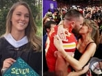 Kylie Kelce opens up on how Travis Kelce told her about dating Taylor Swift Kylie Kelce opens up on how Travis Kelce told her about dating Taylor Swift