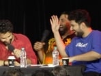 Samay Raina with guests Badshan and Siddhant Chaturvedi on an episode of India's Got Latent.
