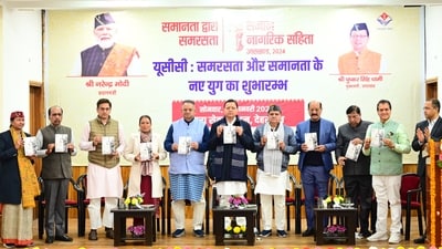 A bench comprising chief justice G Narendar and justice Ashish Naithani issued the notices while hearing the petition filed by Dehradun-based Almasuddin Siddiqui and Haridwar-based Ikram. (HT PHOTO) A bench comprising chief justice G Narendar and justice Ashish Naithani issued the notices while hearing the petition filed by Dehradun-based Almasuddin Siddiqui and Haridwar-based Ikram. (HT PHOTO)