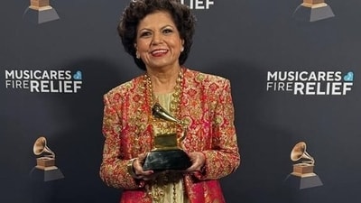 Chandrika Tandon won a Grammy this year, beating Ricky Kej and Anoushka Shankar. (Instagram) Chandrika Tandon won a Grammy this year, beating Ricky Kej and Anoushka Shankar. (Instagram)